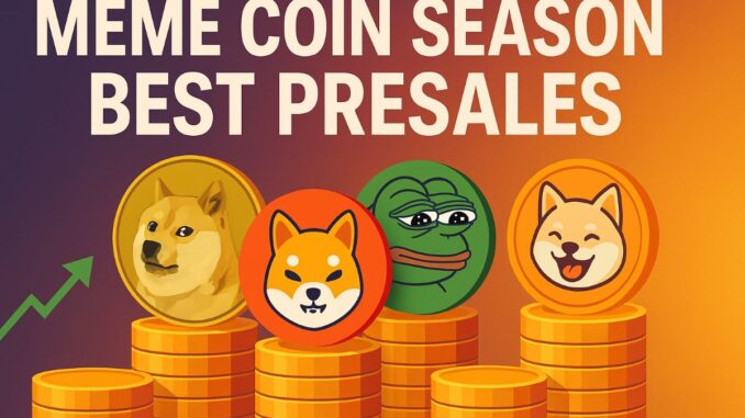 Meme Coin Season Dawns? Best Presales to Capitalize On Hot Streak