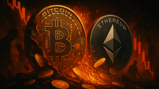 Crypto Suffers Nearly $1 Billion In Liquidations As Bitcoin Extends Decline