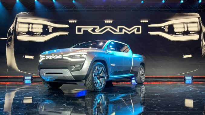 Ram battery electric truck