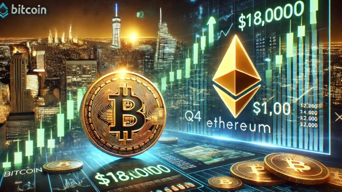 Expert Predicts Bitcoin To Reach $180,000 And Ethereum $12,000 In Q4