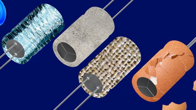 Innovative Supercapacitor Materials From Waste