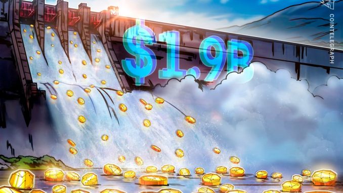Crypto Funds Bleed $1.9B: 'Tentative' Investor Sentiment Shift