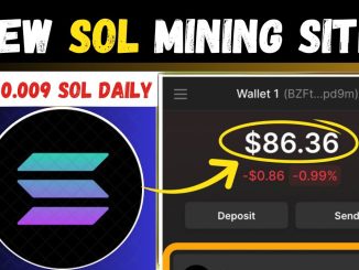 New SOL Mining Website  🤑 | Crypto Cloud Mining | Crypto Mining Platform | Crypto