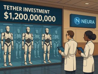 Tether Plans $1.2 Billion Bet on Neura’s Humanoid Robots