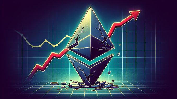 Here’s The Ethereum Descending Triangle Structure That Threatens A Crash Below $2,800