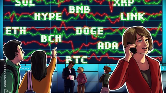 Price Predictions of Major Cryptocurrencies.