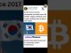 Shorts -63 I South Korea lifts Crypto Ban in place since 2017 | 👉 Big positive NEWS for crypto |