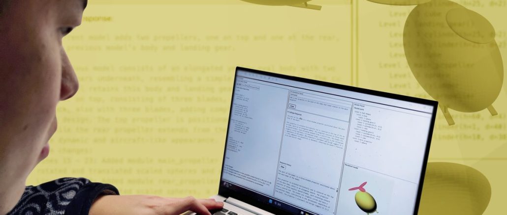 3D Modeling Made Accessible for Blind Programmers