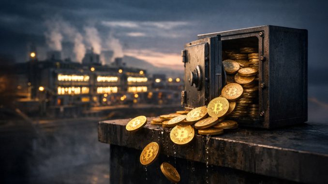 Bitcoin miners sell 5,359 BTC as winter power costs bite and their $7.4 billion treasury starts shrinking fast