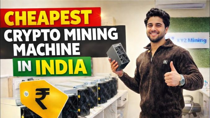 Buy Crypto Mining Machine In India | cheapest crypto miner india | mining setup guide