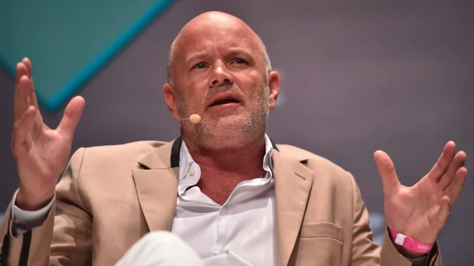 Crypto is Entering a Post-Speculation Phase, Mike Novogratz Hints