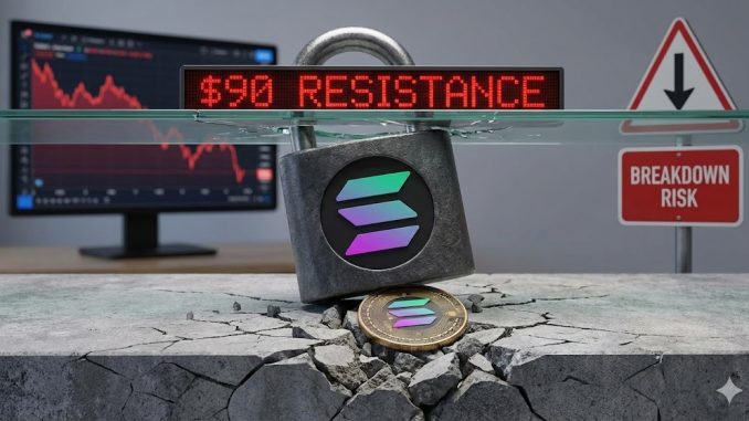 Solana (SOL) Pressured Below Key Levels, Further Drop Possible?