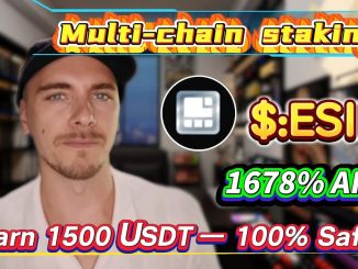 Earn 1678% Annual Yield with ESIM Staking, No-Risk Mining for Beginners