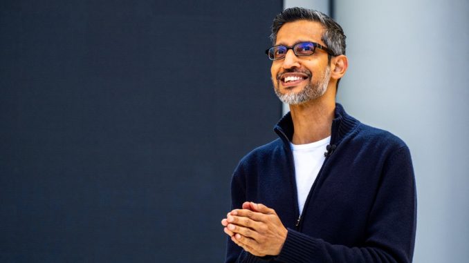 Google CEO Sundar Pichai