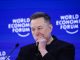 Elon Musk, chief executive officer of Tesla Inc., during the World Economic Forum (WEF) in Davos, Switzerland, on Thursday, Jan. 22, 2026.