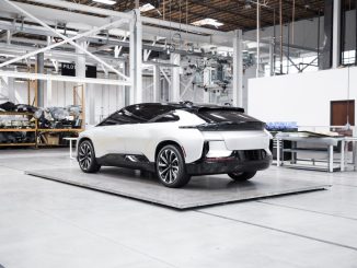 faraday future EV spac facility