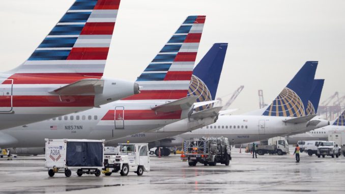 American Airlines down after dismissing United megamerger