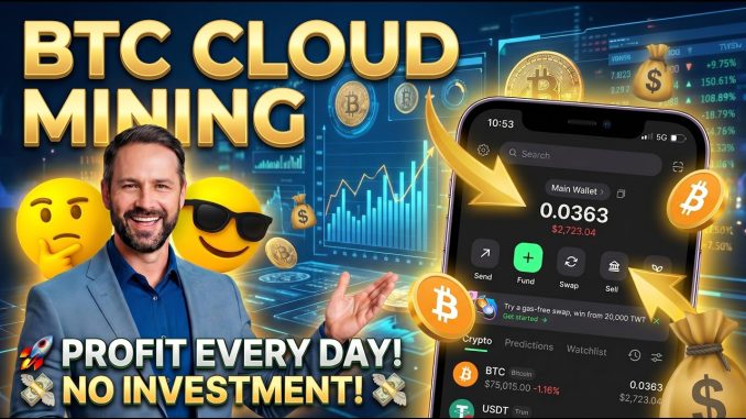 Bitcoin Cloud Mining — I Tried It and Got Real Results (Full BTC Guide 2026)