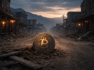 The Bitcoin network is currently a ghost town as price is being controlled elsewhere