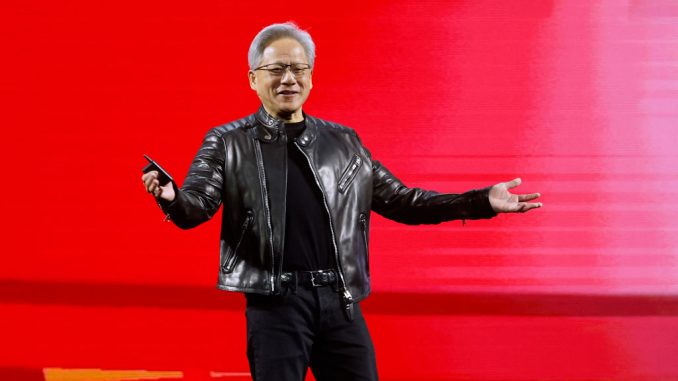 As workers worry about AI, Nvidia's Jensen Huang says AI is 'creating an enormous number of jobs'