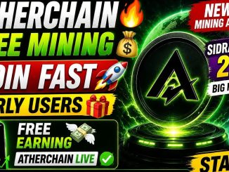 Atherchain new Mining App New Viral Project  Sidra Chain2.0 Full Guide Hindi Don’t Miss Early Acces