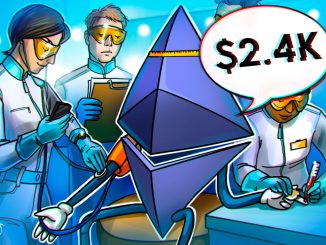 ETH Stuck Below $2.4K Despite Wider Crypto Market Recovery