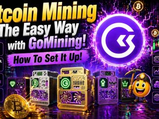 GoMining Bitcoin Mining Tutorial - How To Mine Bitcoin ⚒️