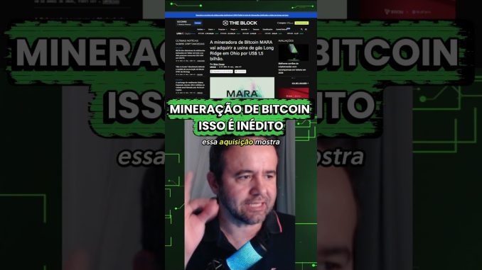 💥MINERAÇÃO DE BITCOIN💥ISSO É INÉDITO💥 #btc #criptomoedas #bitcoin #blackrock #ripple #xrp