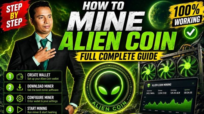 Alien Coin Complete Information | Mining, Referral & Withdrawal Guide | Umair Technical