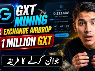 GXT Exchange Mining + 1M GXT Airdrop | Full Guide (2026) 💰