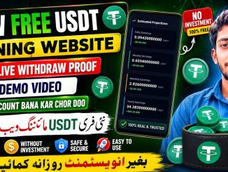 Omnihash 🤑 Usdt Mining Website Live 🔴  Withdraw Proof 🎉 | How to Earn Usdt Live Demo Video 💲#earn