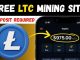 Free LTC Mining Website 2025 🤑 | Crypto Cloud Mining | Crypto Mining Platform || Crypto