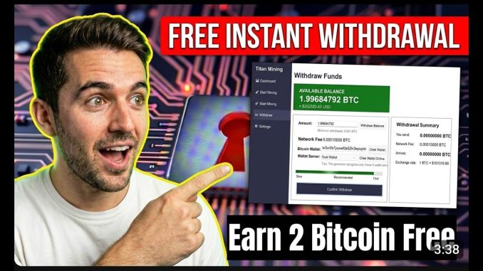 How To Mine Bitcoin | Bitcoin Mining Software 2026 For Windows Bitcoin Generator software || Best Fr