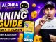 How to Mine ALPHEA (ALP) | New AI L1 Blockchain Mining | Today Crypto Airdrop 2026