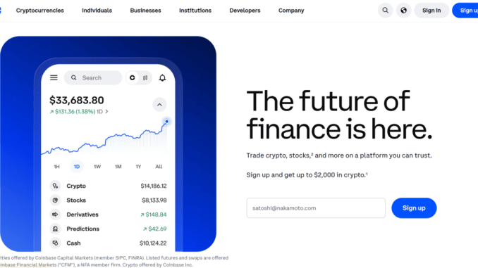 Coinbase Crypto Futures Exchange