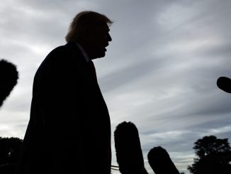 Government-funded Trump ads draw scrutiny