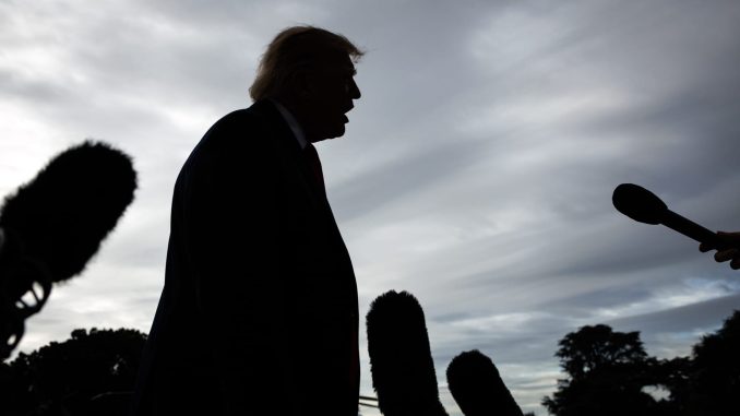 Government-funded Trump ads draw scrutiny