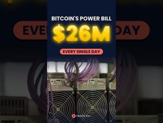 It Takes 1 Million kWh to Make a Single Bitcoin