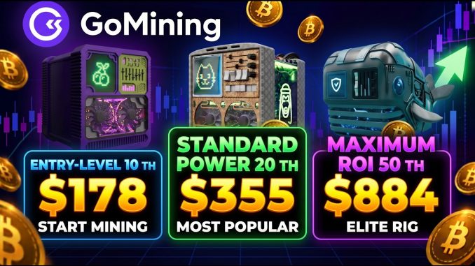 Starting With GoMining? Check out these Three Entry Level Starting Points