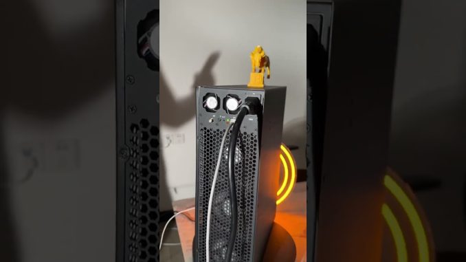 T3 Miner Unboxing: Locate USB Port