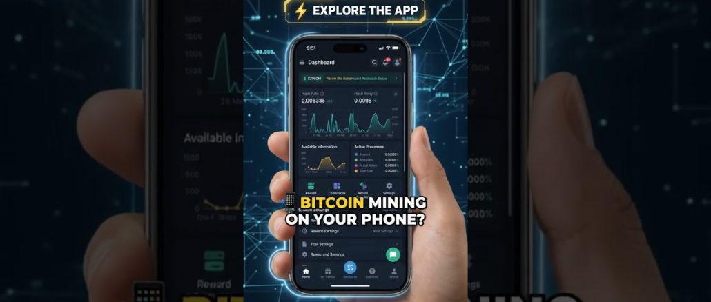 🔥 Best Bitcoin Cloud Mining App 2026 🚀 Free BTC Mining #shorts