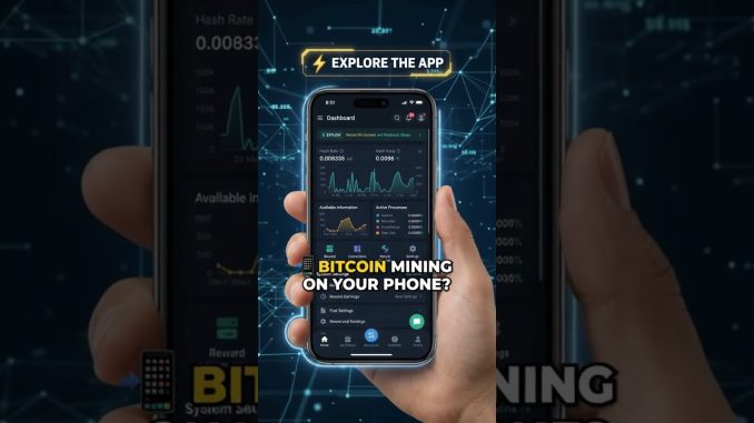 🔥 Best Bitcoin Cloud Mining App 2026 🚀 Free BTC Mining #shorts