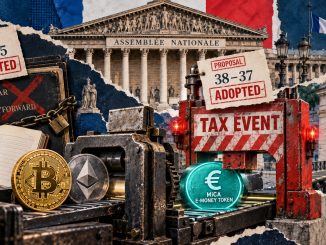 French MPs back crypto tax, and stablecoin swaps take the hit