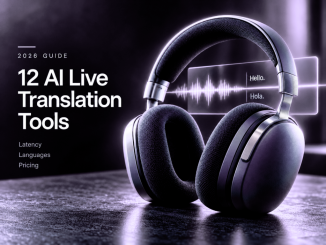 Top 12 AI Live Translation Tools in 2026: Latency, Languages, Pricing