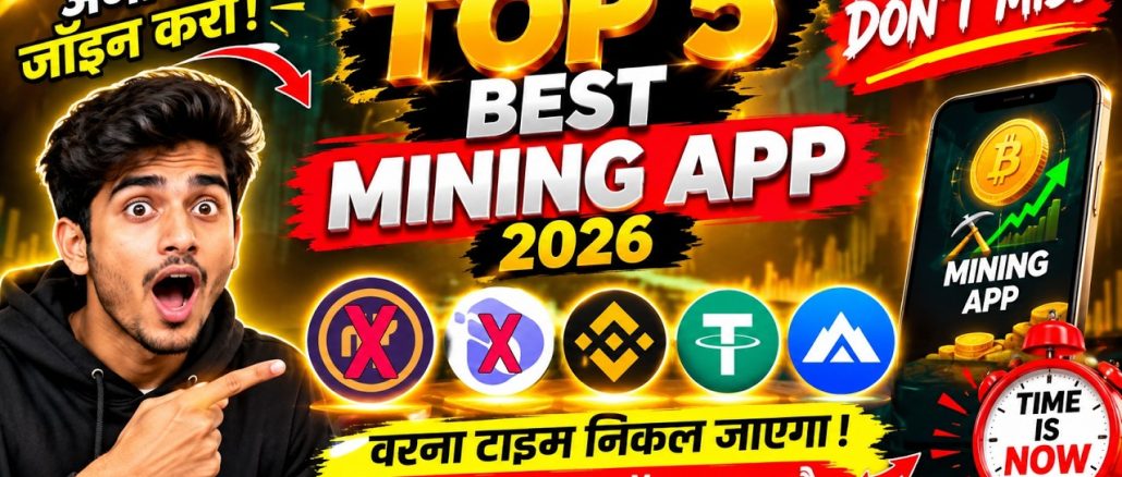 Top 5 Best Crypto Mining App 2026 ! Like Core and Pi Network ! #Opencore #greynetwork #pinetwork