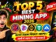 Top 5 Best Crypto Mining App 2026 ! Like Core and Pi Network ! #Opencore #greynetwork #pinetwork