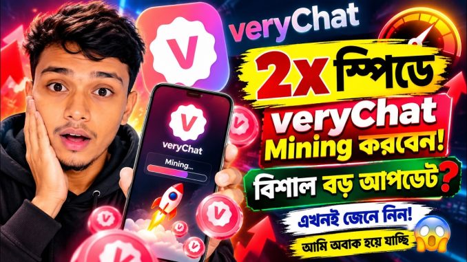🚀 VeryChat 2X Speed Mining Update 2026 | VeryChat Mining Speed Update | VeryChat Latest News